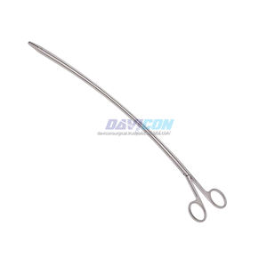 Pasadores de Tubo Torácico Manuales de Alta Calidad, sin Bloqueo, de Acero Inoxidable, 14'' (35.5cm), para Cirugía VATS, Instrumentos de Clase I con Certificación CE - Product Image 1