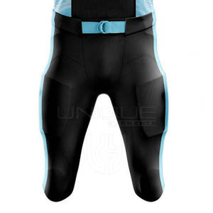 Uniforme de football américain à séchage rapide sublimé uniforme de football américain de couleur unie de style différent - Product Image 4