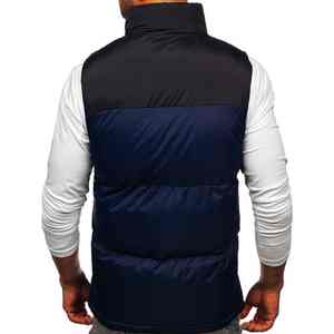 Chaleco acolchado personalizado para hombre, sin mangas, aislante, cálido, funcional, duradero, cómodo, moderno, para clima frío - Product Image 4