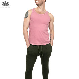 Débardeur de sport en tricot respirant sans manches pour homme |   Vêtements de sport décontractés |   100% coton, séchage rapide |   Vente en gros directe d'usine - Product Image 1
