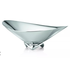 Bols en aluminium à base décorée naturellement, couleur nickel, pour cadeaux, avec matériaux personnalisables – Vente chaude - Product Image 4