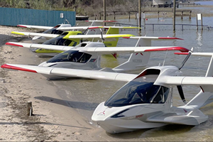 Avión de Plástico de Grado Industrial BLUE ROTAX ICONA5 con Personalización ODM, Listo para Enviar - Product Image 5