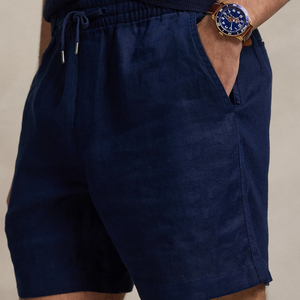 กางเกงขาสั้นลำลองผู้ชายแบบอ็อกซ์ฟอร์ดผ้าตาข่าย 100% ผ้าฝ้าย ทนทาน ระบายอากาศ แห้งเร็ว ป้องกันรังสียูวี เหมาะสำหรับออกกำลังกาย ฟิตเนส รับสกรีนโลโก้ - Product Image 2