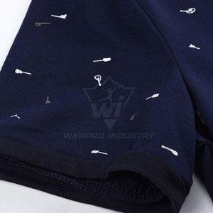 T-shirts pour hommes en maille unie, coupe classique moderne, respirants, légers, séchage rapide, mélange de coton, manches courtes, pour le bureau et le sport - Product Image 5