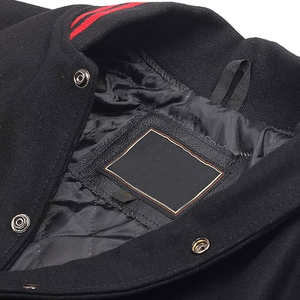 OEM Custom <b>Mens</b> <b>Jackets</b> High Quality Custom Fabric Keep Warm Bomber Varsity Letterman Baseball <b>Jacket</b> <b>for</b> <b>Men</b> - Product Image 3
