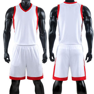 Ropa deportiva Baloncesto Jersey & Shorts Set Quick Dry Training Chaleco sin mangas Tops Shorts Sets - Product Image 4