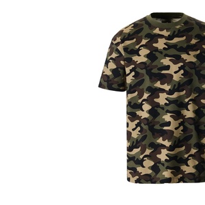 Camiseta Casual de Manga Corta con Cuello Redondo, de Secado Rápido, Mezcla de Seda/Algodón, con Estampado Personalizado, Corte Regular para Hombre - Product Image 5