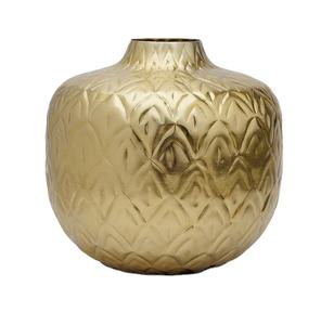 Vase à fleurs en métal de luxe quantité en vrac de haute qualité décor de fête pour la maison décor de Table décoratif hôtel fabriqué en Inde vente en gros - Product Image 1