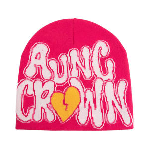 Gorros de tendencia 2025, gorro de calavera de invierno, bordado personalizado, gorros cálidos de invierno, ropa de fiesta informal, gorros deportivos, punto Acrílico - Product Image 3