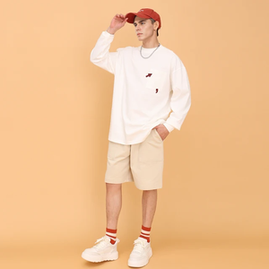 Conjunto de pantalones de chándal de sudadera de moda para hombre, estampados completamente abullonados personalizados para invierno, MOQ bajo, OEM con fabricación de etiqueta privada - Product Image 6