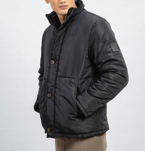 เสื้อแจ็คเก็ตพัฟเฟอร์แบบหนาสำหรับผู้ชาย รุ่นปี 2026 พร้อมซิป ลายพิมพ์ กันลมและกันน้ำ เพื่อความอบอุ่นในฤดูหนาว - Product Image 5