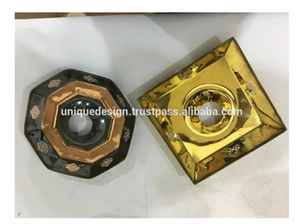 เครื่องบดสมุนไพรแห้งทองเหลืองคุณภาพสูง ดีไซน์ใหม่ หรูหรา พร้อมลายสลักมือลึก - Product Image 6