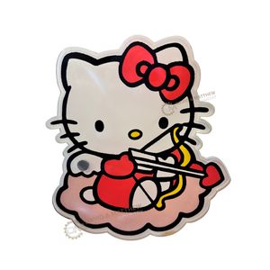 ราคาขายส่งกระเบื้องขนตา Hello Kitty เด็กสีชมพูปรับแต่งกระเบื้องขนตาทํามือกระเบื้องแม่เหล็กคุณภาพสูง - Product Image 3