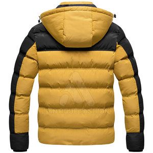 Low Price High Quality Custom Logo Printed <b>Men</b> Puffer Jacket Plus Size Customized Puffer Jacket For <b>Men</b> - Product Image 2