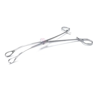 Pinzas Curvas para Óvulos con Logotipo Personalizado, Acero Inoxidable de Grado Médico, 13 Pulgadas, Instrumentos Obstétricos, Certificación CE, Precio de Fábrica, OEM - Product Image 3