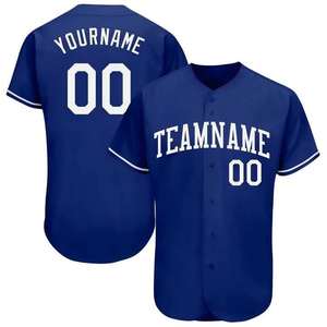 Maillot de baseball imprimé de qualité supérieure, très vendu, 100 % polyester, unisexe adulte, antibactérien, respirant, séchage rapide, anti-humidité - Product Image 3