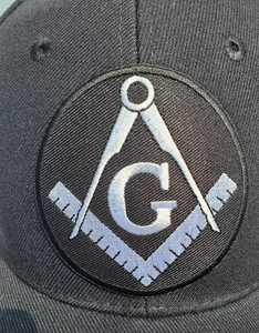 Freemasons <b>Baseball</b> <b>Cap</b> Masonic Symbol Adjustable Snapback <b>Black</b> Regalia <b>Cap</b> Embroidery Letter Hip Hop Custom Hats - Product Image 2