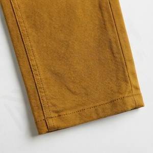 Men's Slim Fit Chinos Pants Casual Solid Color Trousers With Mid Waist Straight Pattern Premium <b>Fabric</b> Customized Color Wear - Product Image 6