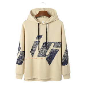 Unique Design Wholesale Best Quality Custom Check Men Orange & <b>Black</b> Pullover Hoodie With Custom Logo Printed Design - Product Image 1