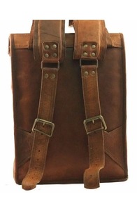 Sac à dos en cuir à roulettes Sac à dos Voyage Vacances École Sac à bandoulière - Product Image 5