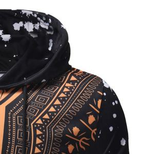 Ropa de calle de alta calidad para hombre, suéter de moda personalizado, sudaderas con capucha de diseño Tribal - Product Image 3