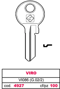 Chiave Asc Vi086 (g.Vac 2) Viro - Product Image 1