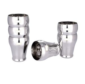 Design haut de gamme Verre à bière en acier inoxydable martelé de qualité supérieure design fait main - Product Image 3