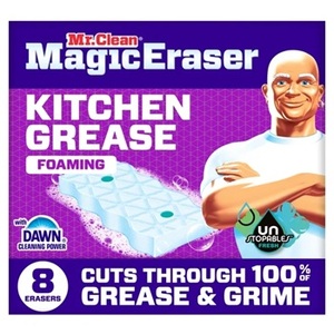 Mr. Clean Original Magic Eraser, tampons de nettoyage en mousse multi-usages avec Durafoam, 3 pièces - Product Image 3