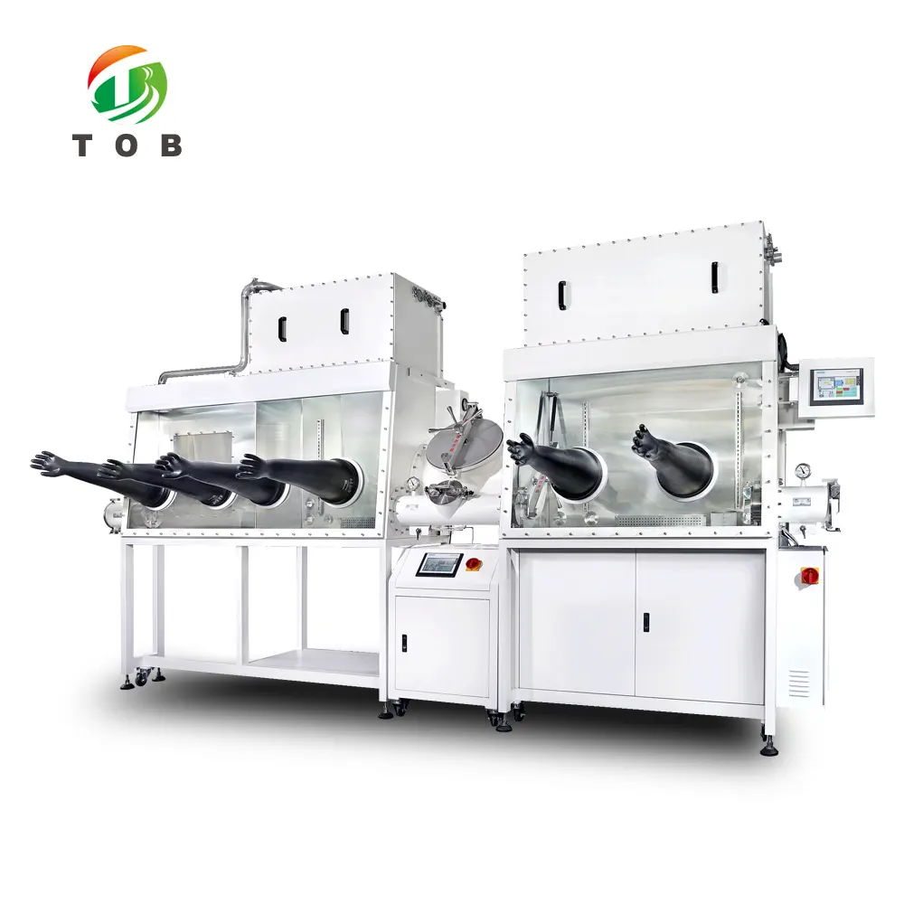 TOB Perovskite Solar Cells Machine 0.001vol%/h Customization Vacuum Glove Box