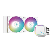 DeepCool 240/360 ARGB refroidisseur d'eau noir/blanc 3W refroidisseurs de processeur liquide pour l'application de boîtier d'ordinateur de bureau de jeu