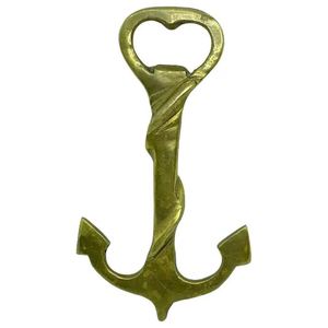 Ouvre-bouteille d'ancre en laiton AK en laiton fini polonais pour ornements d'ustensiles de cuisine/accents de bar - Product Image 6