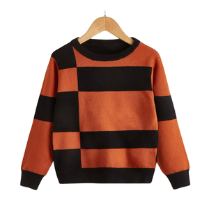 Eco Friendly <b>Yarn</b> Kids Sweaters Pullover OEM Manufacturer Cotton Knitwear Soft Warm Winter Fashion Bulk Supply - Product Image 4