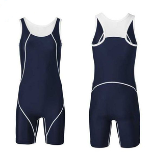 Combinaisons de lutte personnalisées sublimées pour hommes, combinaison de musculation en gros, combinaison de lutte à séchage rapide pour hommes, spandex coton 220g - Product Image 6