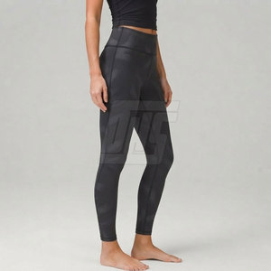 Nuevos Leggings Deportivos de Cintura Alta para Mujer, Flexibles, Suaves, Elásticos, para Yoga, Fitness, Ropa Deportiva, Venta al Por Mayor, Fabricación Personalizada - Product Image 6