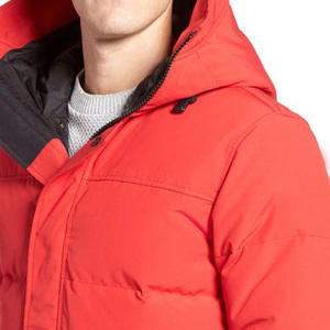 Doudoune décontractée hiver personnalisée à capuche hiver hommes duvet matelassé bulle veste fabricants de gros hiver vestes - Product Image 4