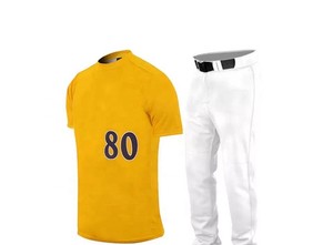 Uniformes de baseball personnalisés avec logo, uniformes de baseball de haute qualité avec design sublimé, service OEM pour hommes, vêtements de sport en gros pour équipe - Product Image 4