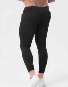 กางเกงจ็อกเกอร์ทรงสกินนี่สำหรับผู้ชาย ผ้าสเตรช ทรงเข้ารูป สวมใส่สบาย เหมาะสำหรับออกกำลังกายและลำลอง รับผลิตแบบ OEM แบรนด์ส่วนตัว โรงงานผู้ผลิต - Product Image 2