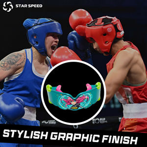 Protège-dents de luxe, design personnalisé, marque privée, qualité professionnelle, prix bas, vente chaude, protège-dents de conception personnalisée pour la boxe - Product Image 2