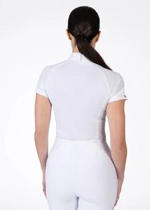 Camisa de equitación para mujer, tela suave y elástica, cómoda, elegante y de ajuste cómodo para entrenamiento y eventos. Camisas de competición para mujer. - Product Image 3