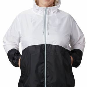 Chaqueta cortavientos de uso informal resistente al por mayor hecha de tejido de poliéster impreso Technics - Product Image 4