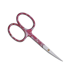 Customized Curved Blade Stainless Steel <b>Cuticle</b> Nail <b>Scissors</b> with Comfortable Handle for Professional Manicure and Nail Care - Product Image 6