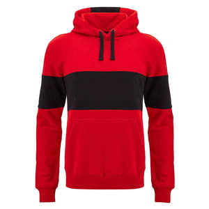 Poliéster Algodón CVC Street Fashion Oversized Fit Sudadera con capucha Estilo desgastado Tela gruesa Sudaderas con capucha para hombre Sudaderas - Product Image 2