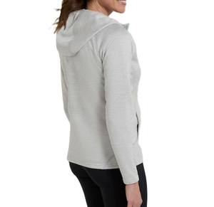 เสื้อฮู้ดระบายอากาศคุณภาพสูงสำหรับผู้หญิงเสื้อฮู้ดแขนยาวมีซิปเต็มรูปแบบโลโก้ตามสั่ง - Product Image 6