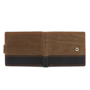 <b>RFID</b> Blocking Top Grain Cowhide Multi <b>Cards</b> Slots Men Leather <b>Cards</b> Holder <b>Wallet</b> for Him for Gifting Use from India - Product Image 5
