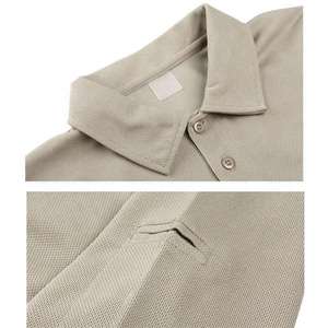 Camisetas Polo de golf para hombre con logotipo personalizado, Polo de manga corta, camisetas antiarrugas para hombre, polo al por mayor 100% algodón 2025 - Product Image 2