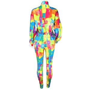 Chándal de sublimación de mujer de moda superior con ajuste de material suave y duradero y excelente comodidad para uso diario - Product Image 2