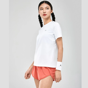 Camiseta OEM de estilo deportivo para mujer para gimnasio, camiseta elástica de yoga con función antibolitas, Impresión de logotipo personalizado para el verano - Product Image 4
