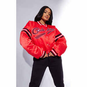 High Street Women's <b>Jackets</b> From Pakistan Custom Varsity <b>Jacket</b> for Women Lightweight 2025 - Product Image 2