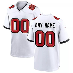 Maillot de football vintage GAF sur mesure 85 #   Uniformes de football américain en maille noire et rouge, uniforme de football américain - Product Image 1