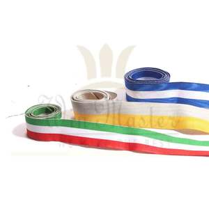 OEM Haute Qualité Miniature Ruban Médaille Service Gros-Grain Tissu Pays Drapeau Couleurs Récompenses Médaille Drapé - Product Image 5